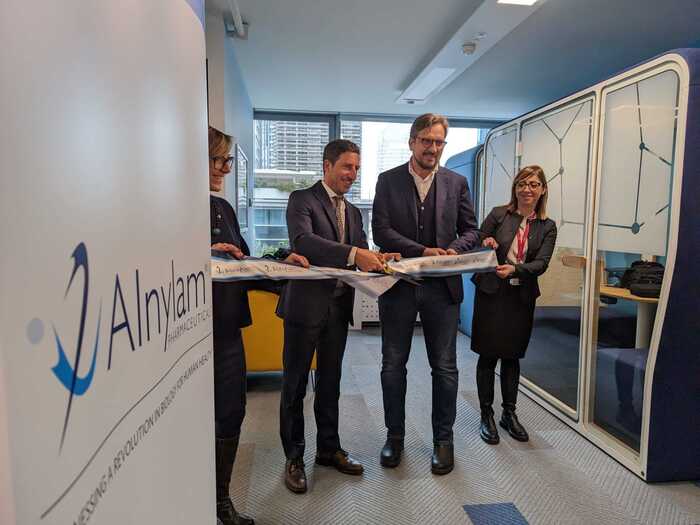 Biotech Alnylam Pharmaceuticals inaugura nuova sede a Milano