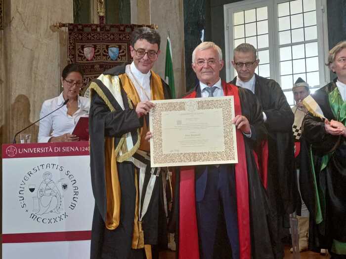 Ateneo Siena, laurea ad honorem allo scienziato Rino Rappuoli