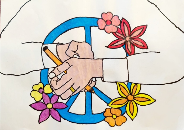 Malattie rare, mani che disegnano pace ricevono premio Pegaso