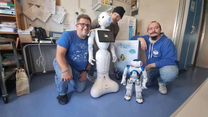 All'ospedale Salesi di Ancona 'robot therapy' con Sally